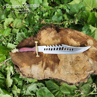 Dragon Scale Stainless Steel Adventure Blade: Premium Outdoor Tool