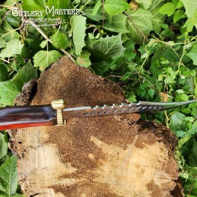 Dragon Scale Stainless Steel Adventure Blade: Premium Outdoor Tool