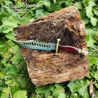 Dragon Scale Stainless Steel Adventure Blade: Premium Outdoor Tool