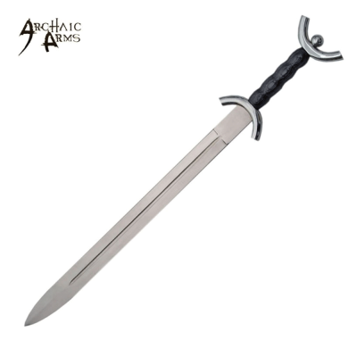 31" Black Celtic War Sword – Powerful Design and Classic Elegance