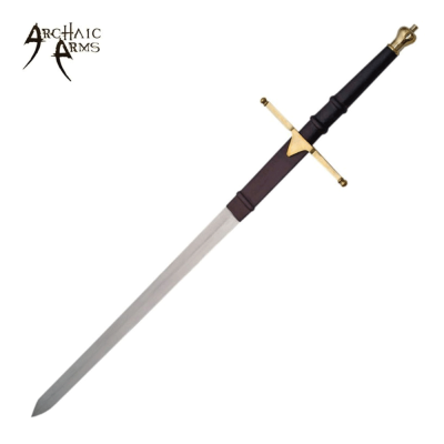 40" Brass William Wallace Sword – Legendary Power and Classic Elegance