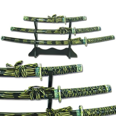 Midnight Bee Elite Samurai Sword Collection - Elegant Metal Scabbards