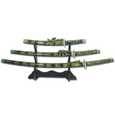 Midnight Bee Elite Samurai Sword Collection - Elegant Metal Scabbards