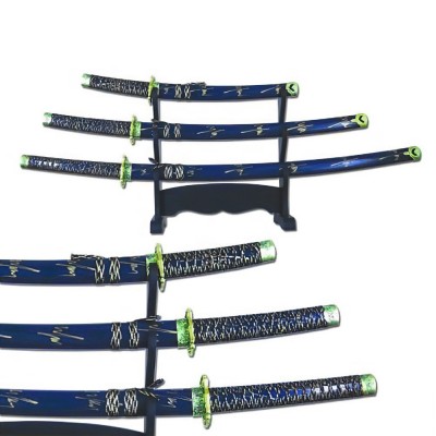 Midnight Warrior Ultimate Katana Set - Stainless Steel