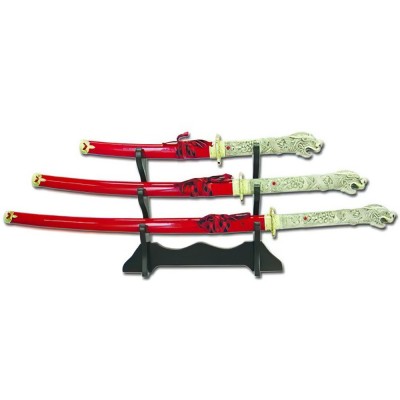 Dragon-Alert Supreme Katana Set - Stainless Steel