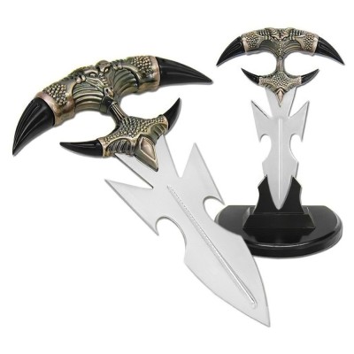 Rams Head Mythic Fang Dagger | Unique Stainless Steel Blade