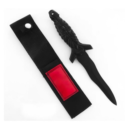 Spider Edge Collector’s Boot Blade - Stainless Steel with Vinyl Sheath