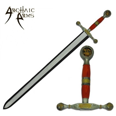 Dragon Slayer Sword with Colorwood Handle | Legendary Fantasy Weapon