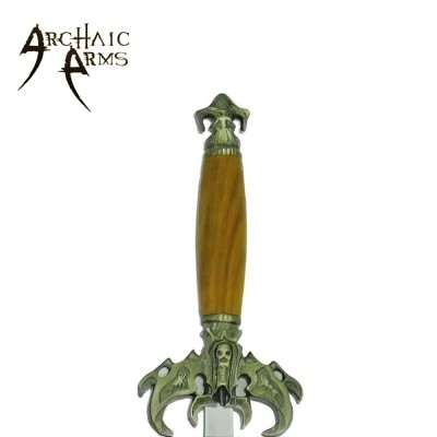 Age of Darkness Skeleton Sword with Premium Leather Scabbard