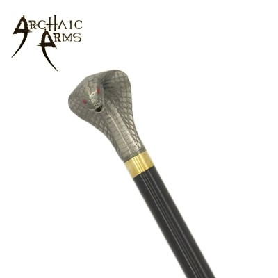 Cobra Head Walking Cane - Stylish and Functional