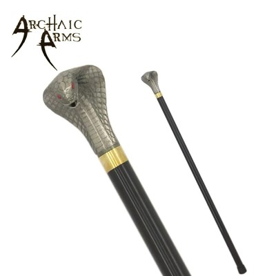 Cobra Head Walking Cane - Stylish and Functional