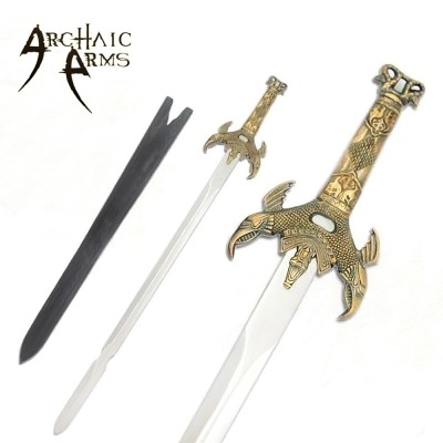 Epic Barbarian Dual-Wield Swords – Stainless Steel Blades, Leather