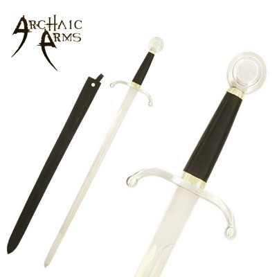 Noble Knight’s Sword with Premium Sheath - Authentic Medieval