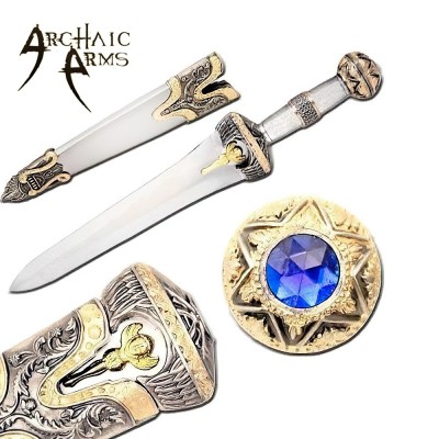 Pharos King Blue Jewel Dagger – Elegant Stainless Steel