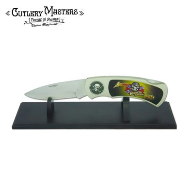 JUMBO Rebel Collector’s Blade with Display Stand  Stainless Steel