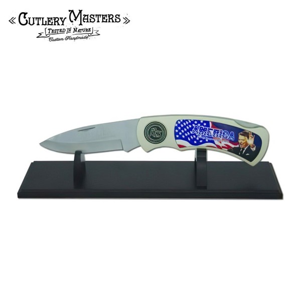 JUMBO Ronald Reagan Tribute Knife - Presidential Collector's Edition