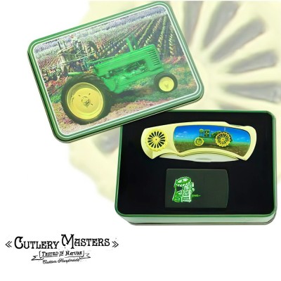 Versatile Farmers Adventure Tool with Built-In Lighter