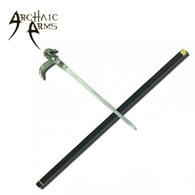 Legendary Sea Serpent Walking Cane Sword - Mythical Elegance