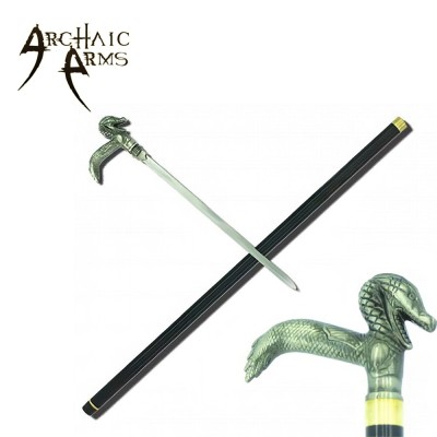 Legendary Sea Serpent Walking Cane Sword - Mythical Elegance