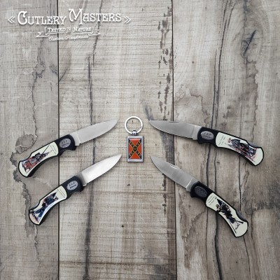 Heritage Collection Civil War 4-Piece Set - Stainless Steel Blades