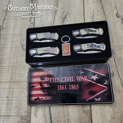 Heritage Collection Civil War 4-Piece Set - Stainless Steel Blades