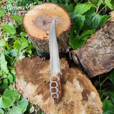 Frontier Guardian Stainless Steel Survival Tool | Wood Handle