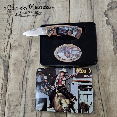 Rodeo Legend 5-Piece Western Set | Stainless Steel & Cast Inlay Design