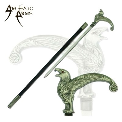 Unleash Adventure with Red Eye Hawk Cane Sword – Stylish & Versatile