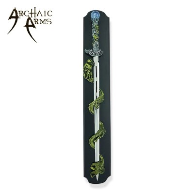 Enchanted Dragon Blade with Mystical Orb - Mythical Weapon & Magic