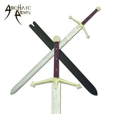 Legendary Warrior's Full Tang Claymore Sword – Masterful Craftsmanship