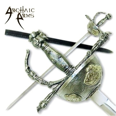 Unleash the Elegance with Deluxe Three Musketeer Rapier II Sword