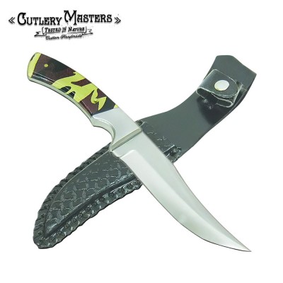 Camo Stainless Steel Buck Hunter Tool – Rugged Precision for Outdoors