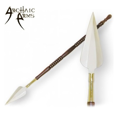 Mohican Warriors Stainless Steel Spear – Elegant and Durable Design