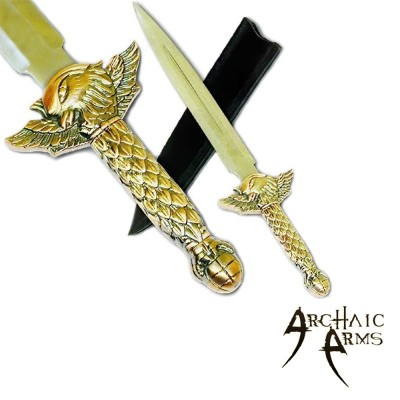 Custom Raven's Claw Fantasy Dagger - Unique Gothic Elegance Awaits!