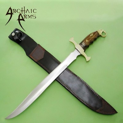 Edition RingPole Elite Combat Sword with Premium Leather Sheath