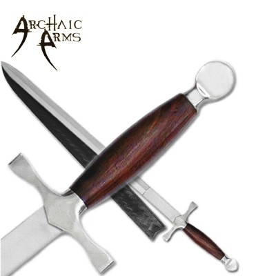 Epic Braveheart Short Sword with Wood Handle and Brass Accents