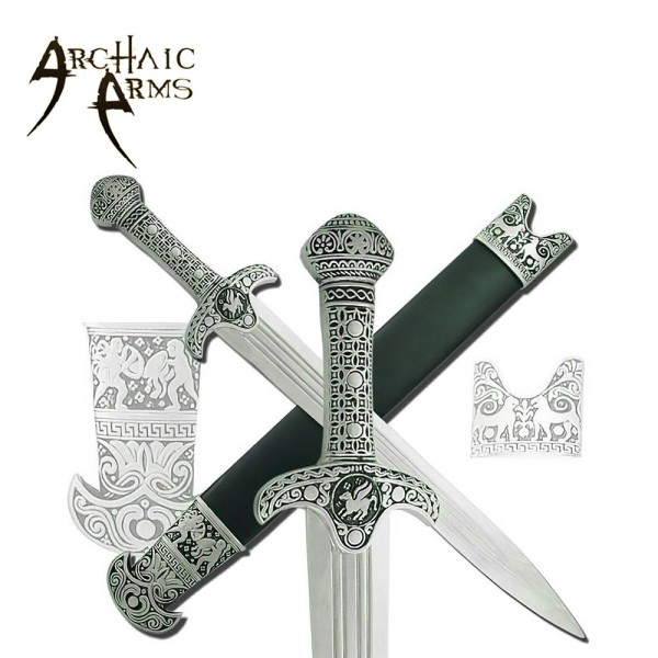 Roman Empire Short Sword with Authentic Metal Handle