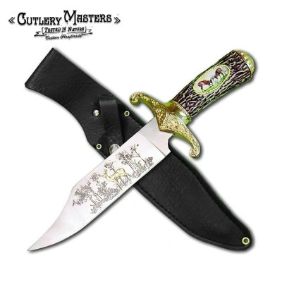 Big Buck Twin Deer Adventure Blade | Rugged Design & Durable Edge