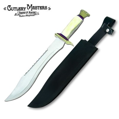 Ultimate Explorer's Tool - Stainless Steel Blade & Bone Handle