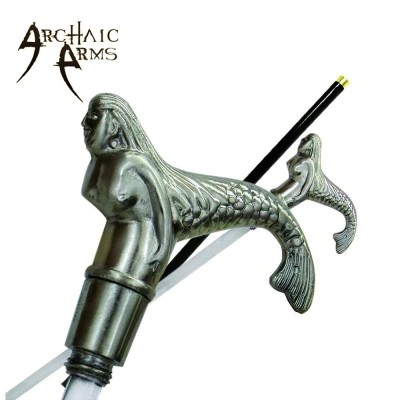 Elegant Mermaid-Inspired Cane Sword – Stylish & Functional