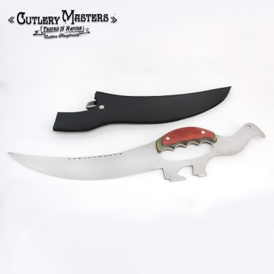 Jurassic Adventure Blade - Colorwood Handle | Ultimate Survival Knife