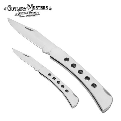 Compact Precision Lockback Blade with 5-Pin Design Stainless Steel