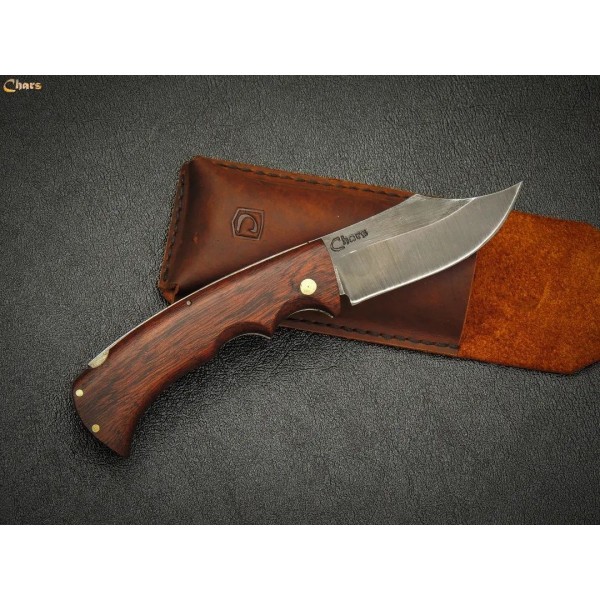 Classic Folding Knife with Wooden Handle