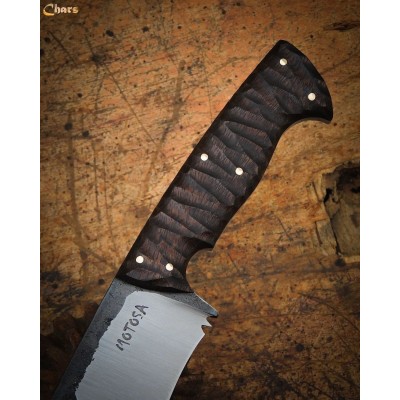 Modern Hand-Forged Kukri | 5160 Steel & Saman Wood