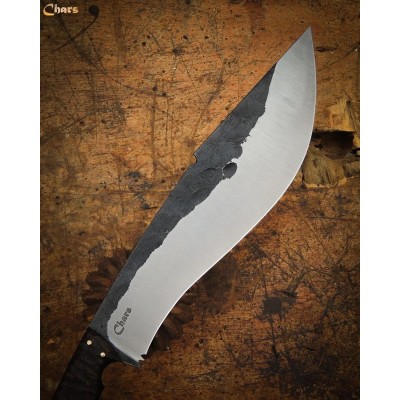 Modern Hand-Forged Kukri | 5160 Steel & Saman Wood