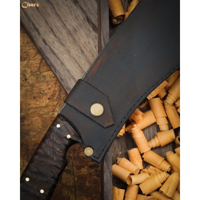 Modern Hand-Forged Kukri | 5160 Steel & Saman Wood