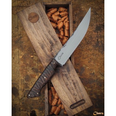 Handcrafted Fillet Knife | 1095 Steel & Saman Wood Handle