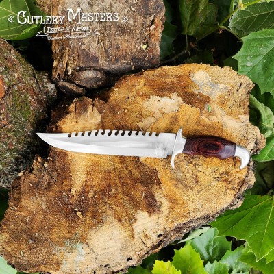 stainless steel blade on Bold Ridge Explorer survival knife stainless steel blade on Bold Ridge Explorer survival knife