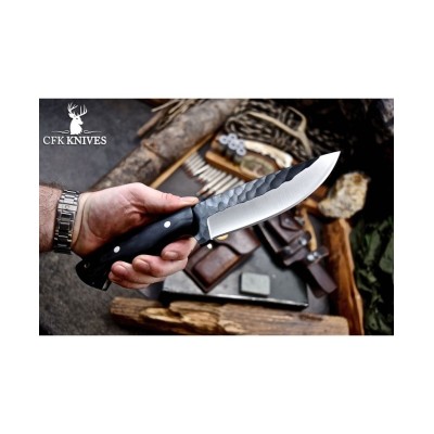 Handmade Carbon Steel Hunting Knife