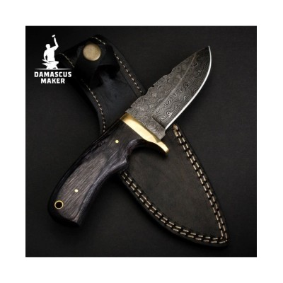 Damascus Maker Skinner Knife